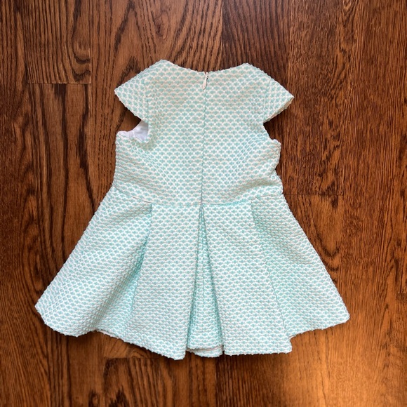 Tartine et Chocolat White and Turquoise Occasion Dress - Picture 4 of 9